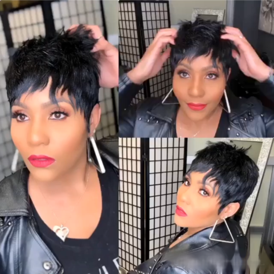 Synthetic Pixie Cut Bob Wig