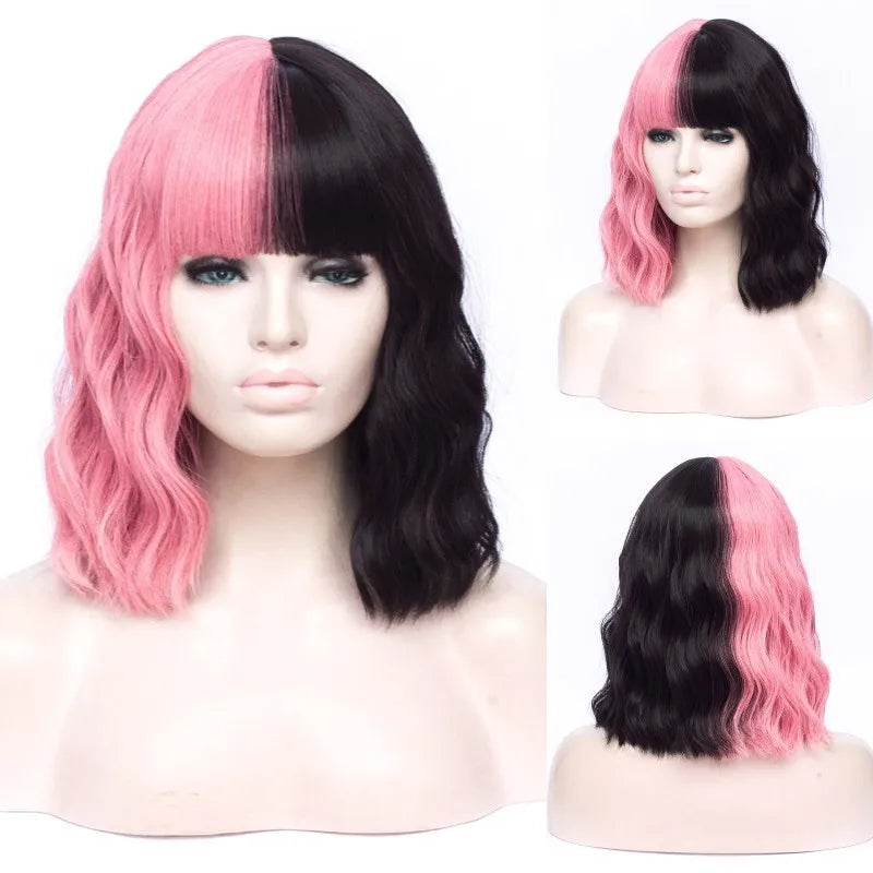 Synthetic Heat Resistant Ombre Wavy Wigs