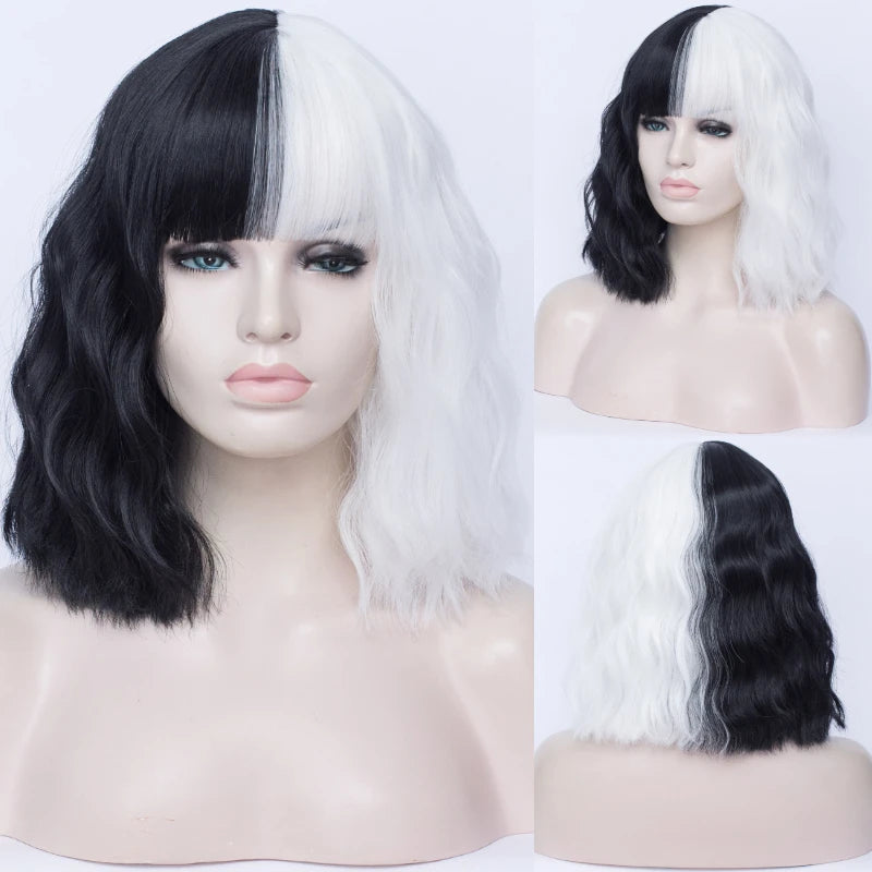 Synthetic Heat Resistant Ombre Wavy Wigs