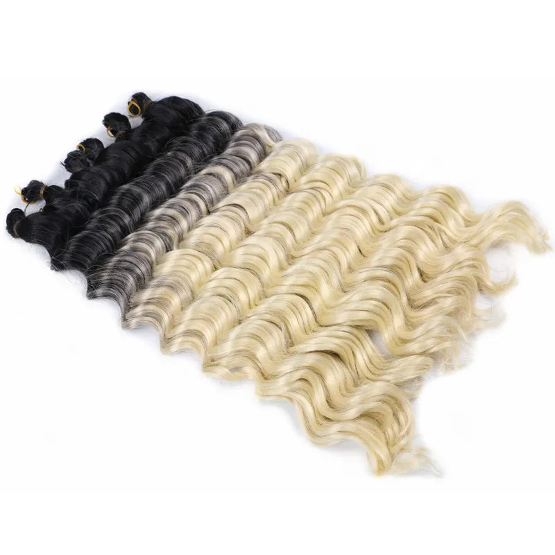 Synthetic Crochet Deep Curly Hair