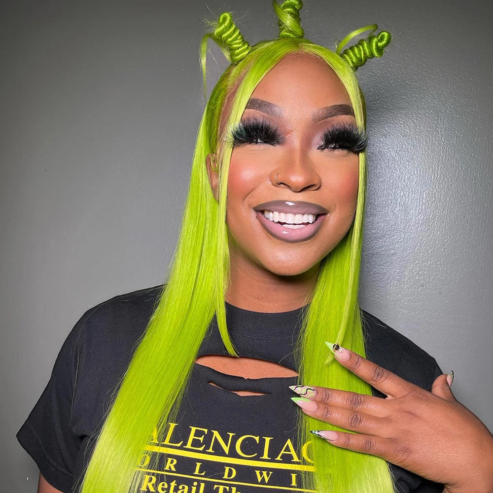 Lace Front Pre Plucked with Baby Hair Human Hair Wig