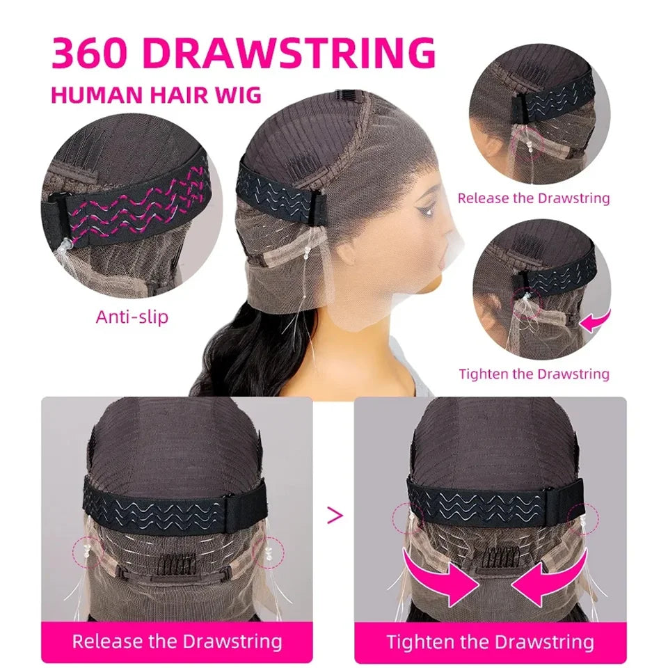 Glues Lacefront Straight Human Vietnamese Hair Wigs With Bangs