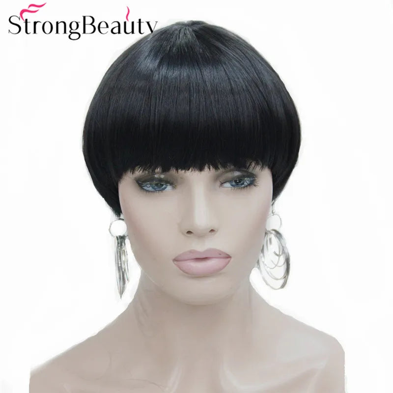Synthetic Heat Resistant Mushroom Pixie Haircut Wigs