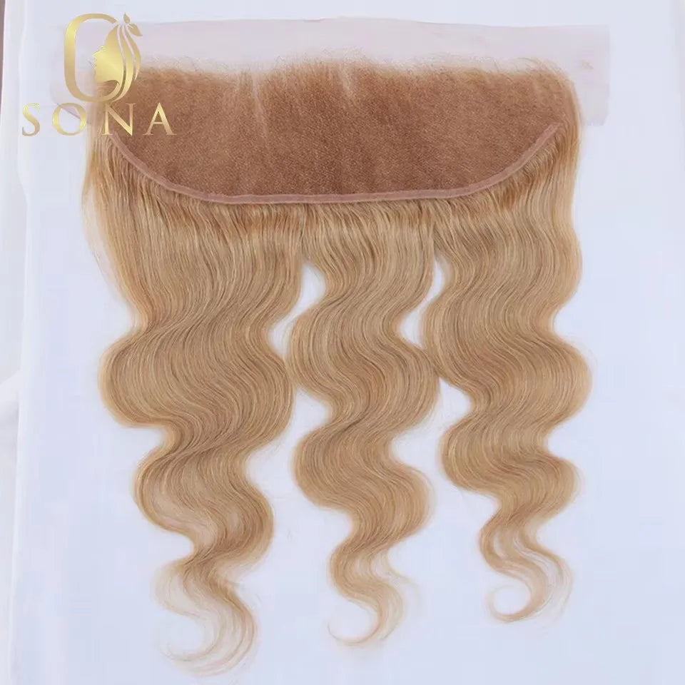 Honey Blonde Body Wave Brazilian Human Hair Bundles Weave