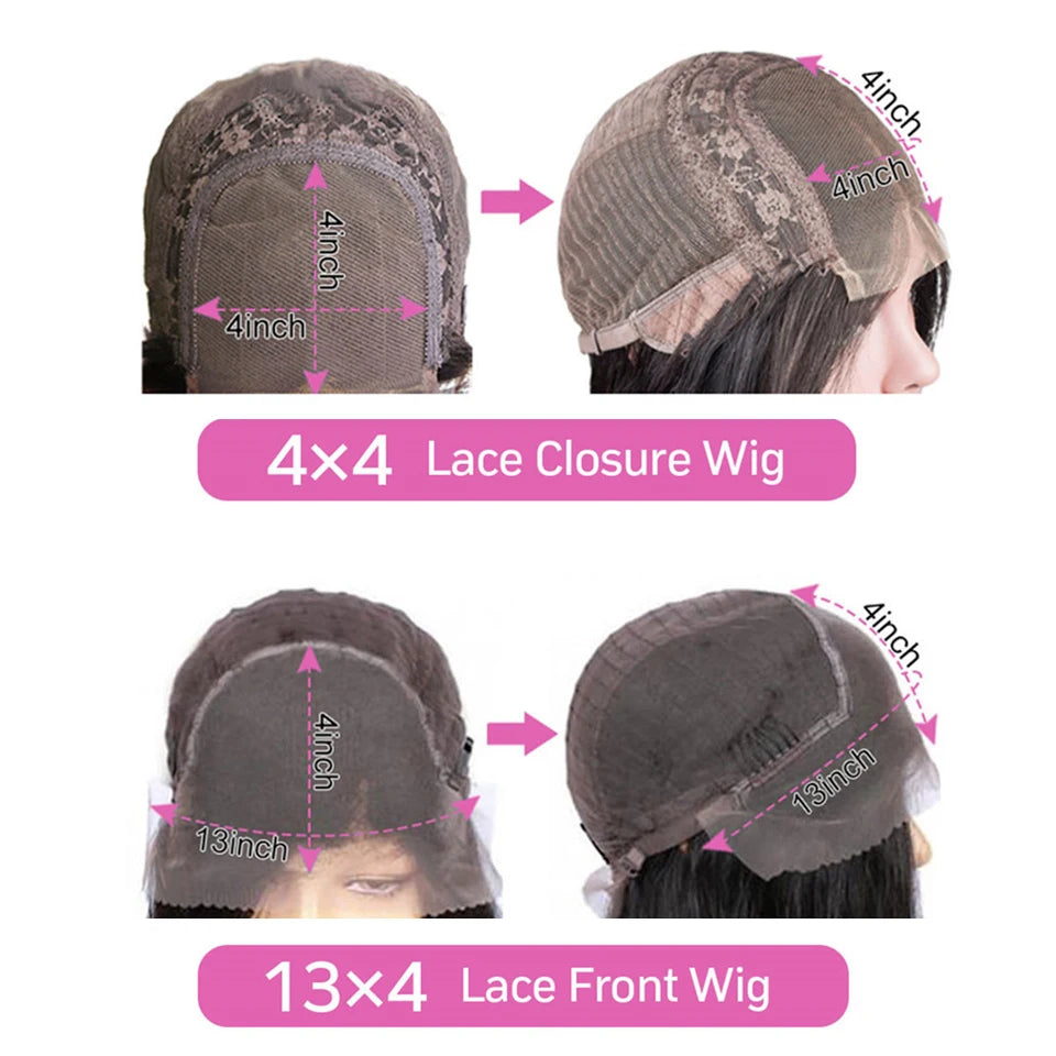 Lace Front Body Wave Human Hair Wigs
