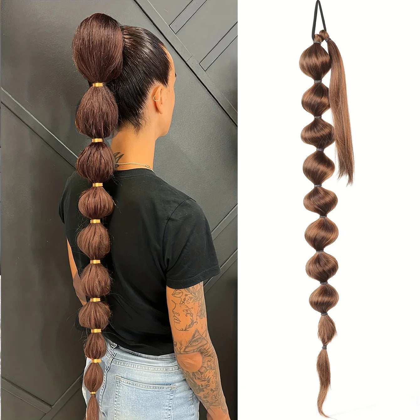 Synthetic Fluffy Ponytail Hair Extensions