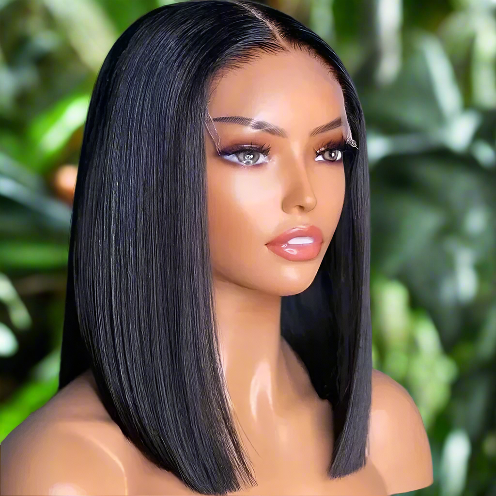 Lace Front Transparent Human Hair Wigs