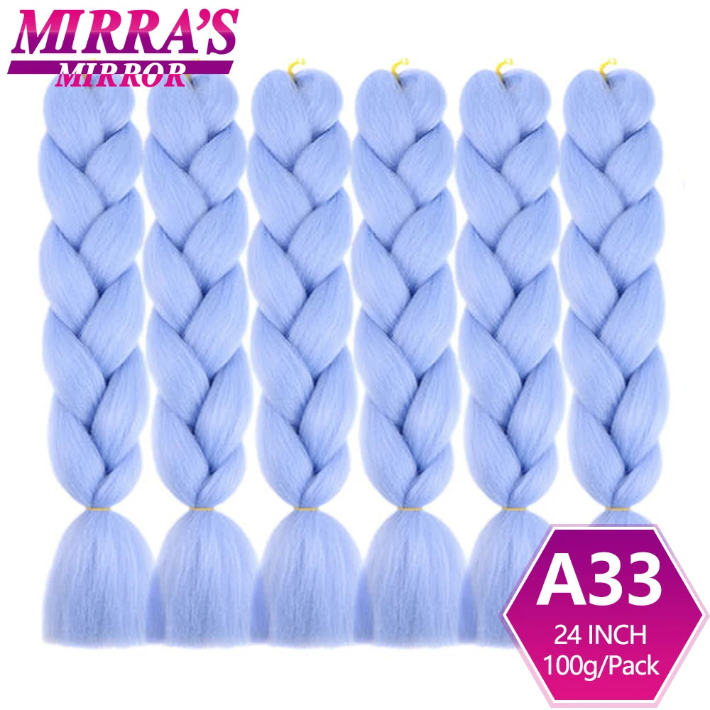 Ombre Synthetic Jumbo Braiding Hair Extensions (Bulk)