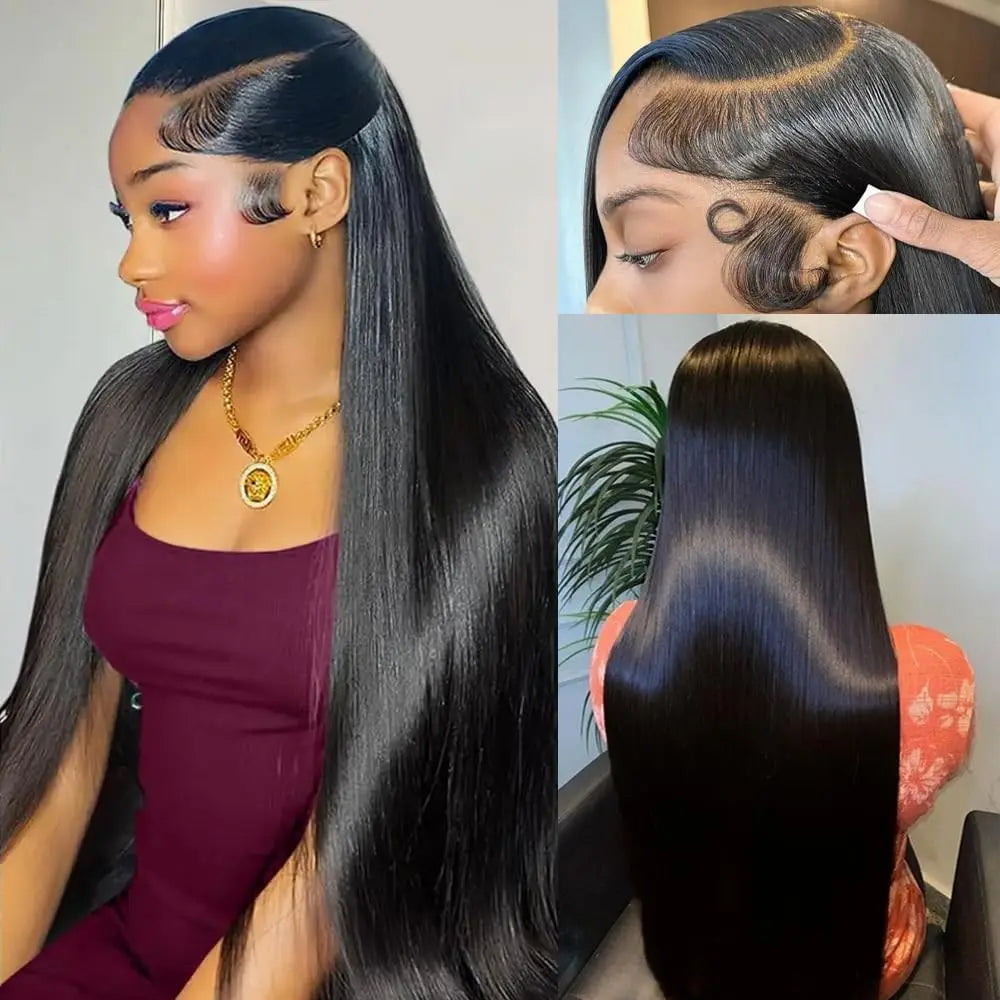 Glueless HD Lace Front Vietnamese Raw Human Hair Wig