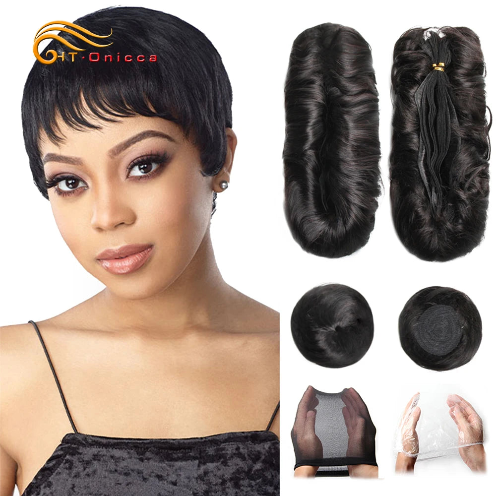 Short Raw Indian Curly Human Hair Bundles – Remy Hair Extensions