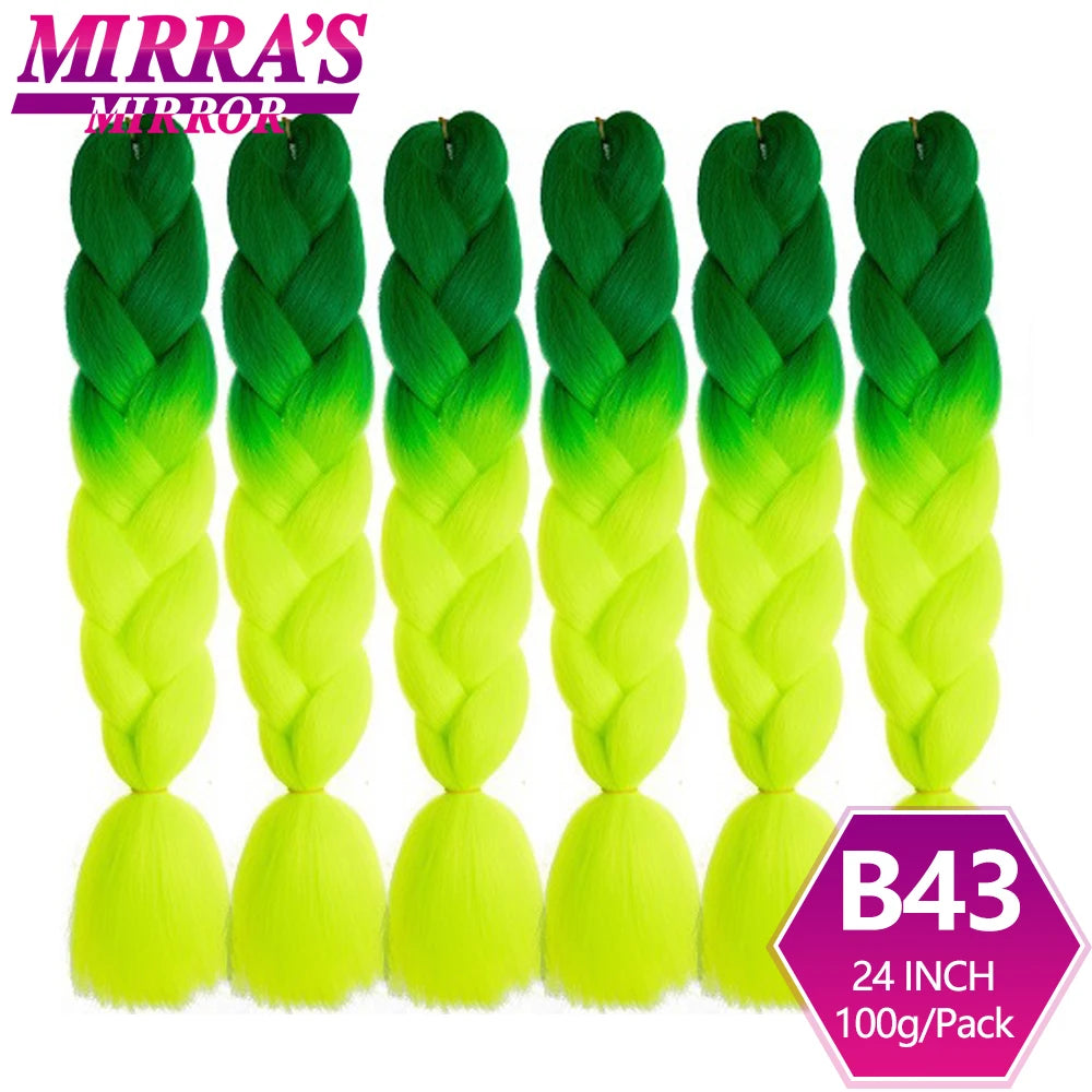 Ombre Synthetic Jumbo Braiding Hair Extensions (Bulk)