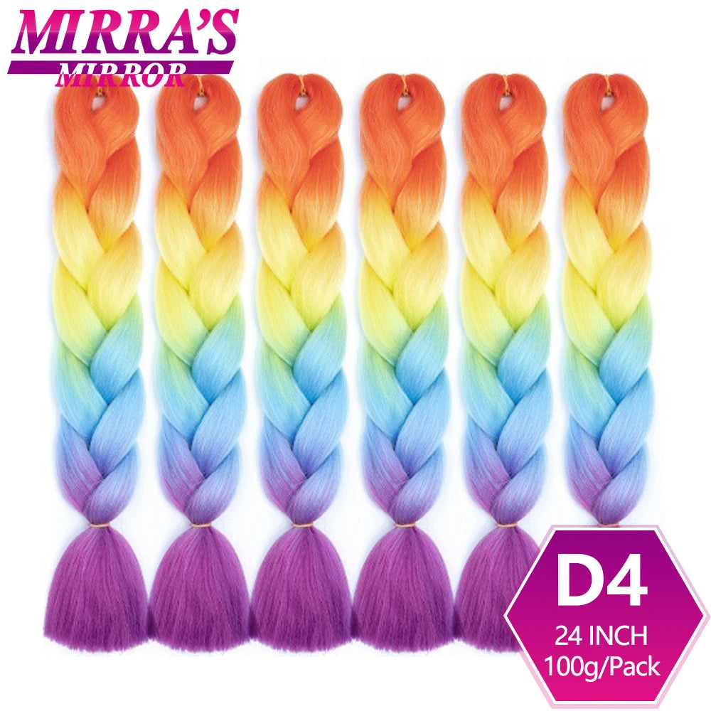 Ombre Synthetic Jumbo Braiding Hair Extensions (Bulk)