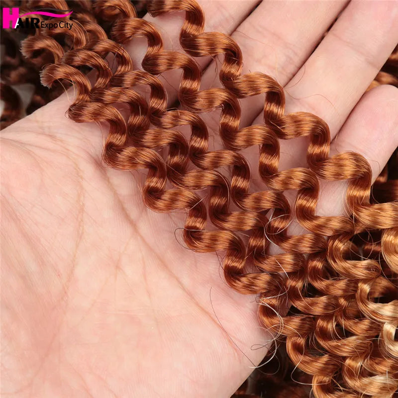 Crochet Synthetic Ombre Pre Twisted Passion Twist Extensions Hair