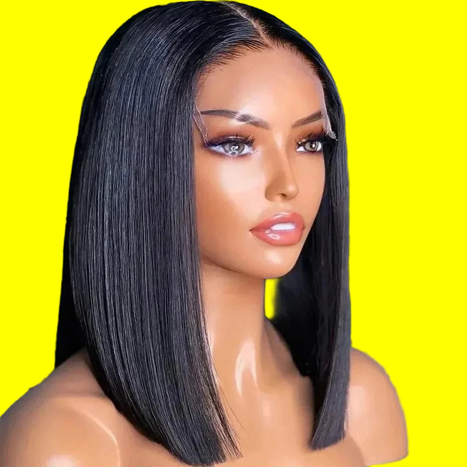 Lace Front Transparent Human Hair Wigs
