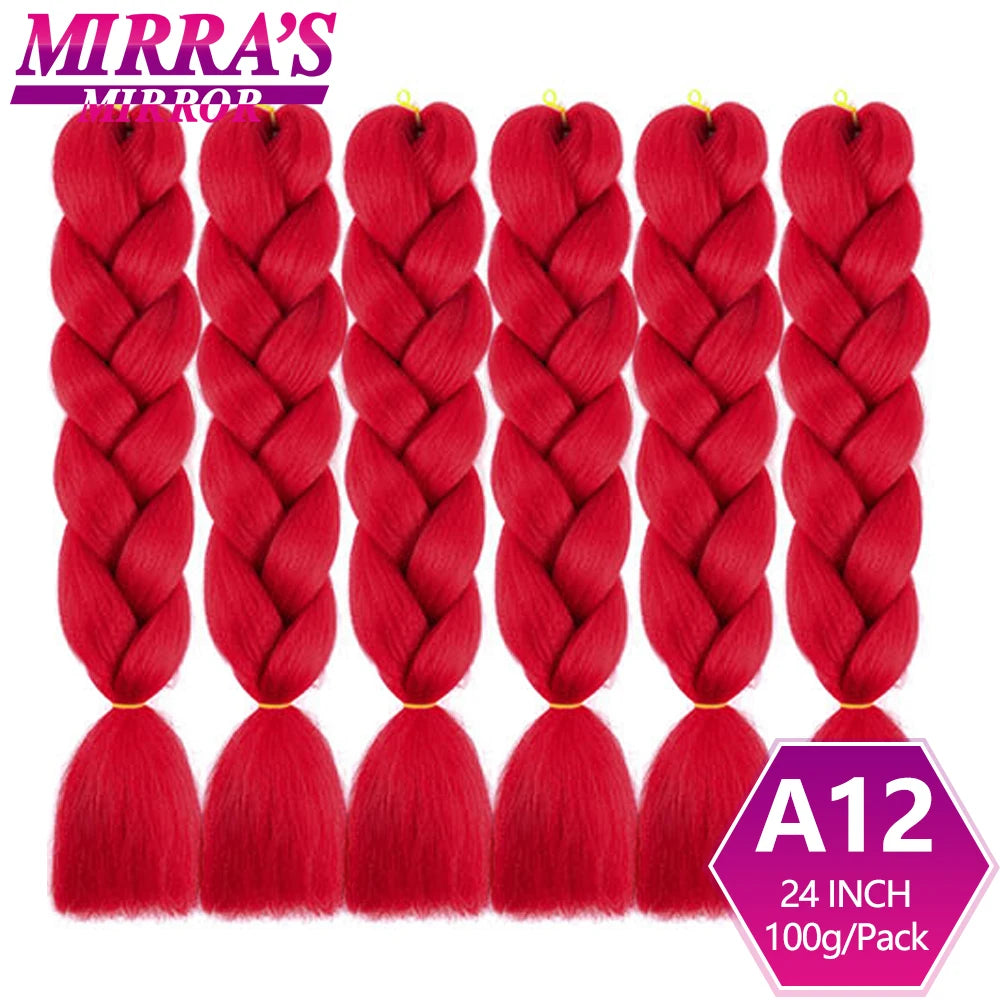 Ombre Synthetic Jumbo Braiding Hair Extensions (Bulk)