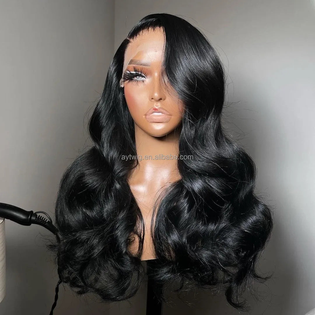 Lace Front Pre Plucked Brazilian Human Hair Wigs