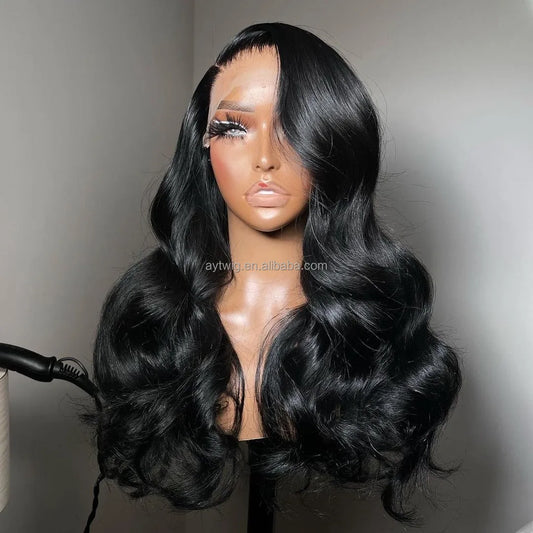 Lace Front Pre Plucked Brazilian Human Hair Wigs