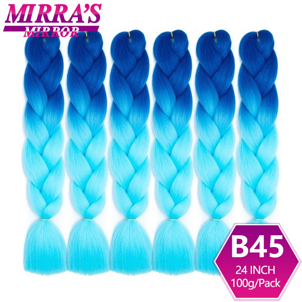 Ombre Synthetic Jumbo Braiding Hair Extensions (Bulk)