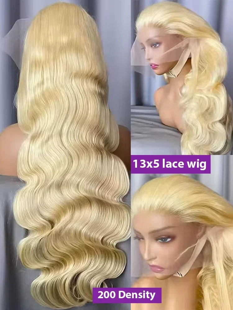 Lace Front  Body Wave Brazilian Human Remy Hair Wigs