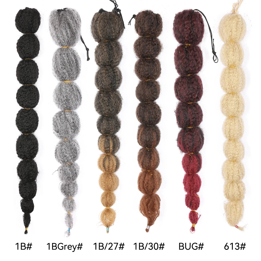 Synthetic Bubble Ponytail Drawstring