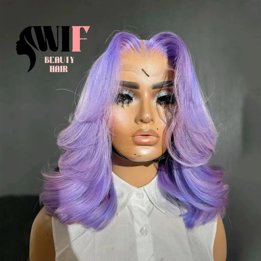 Lace Front SyntheticHeat Resistance Body Wave Lace Wig