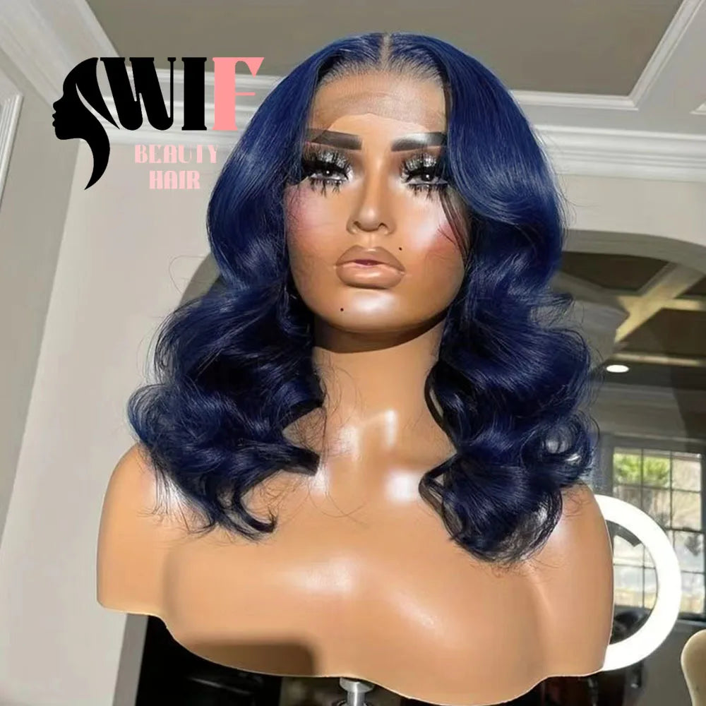 Lace Front SyntheticHeat Resistance Body Wave Lace Wig