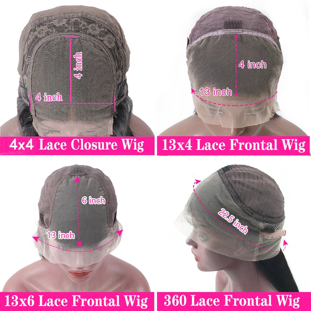 Light pink lace front body wave human hair wig by JNETTE CHANEL, showcasing soft waves and transparent lace for a natural look.
