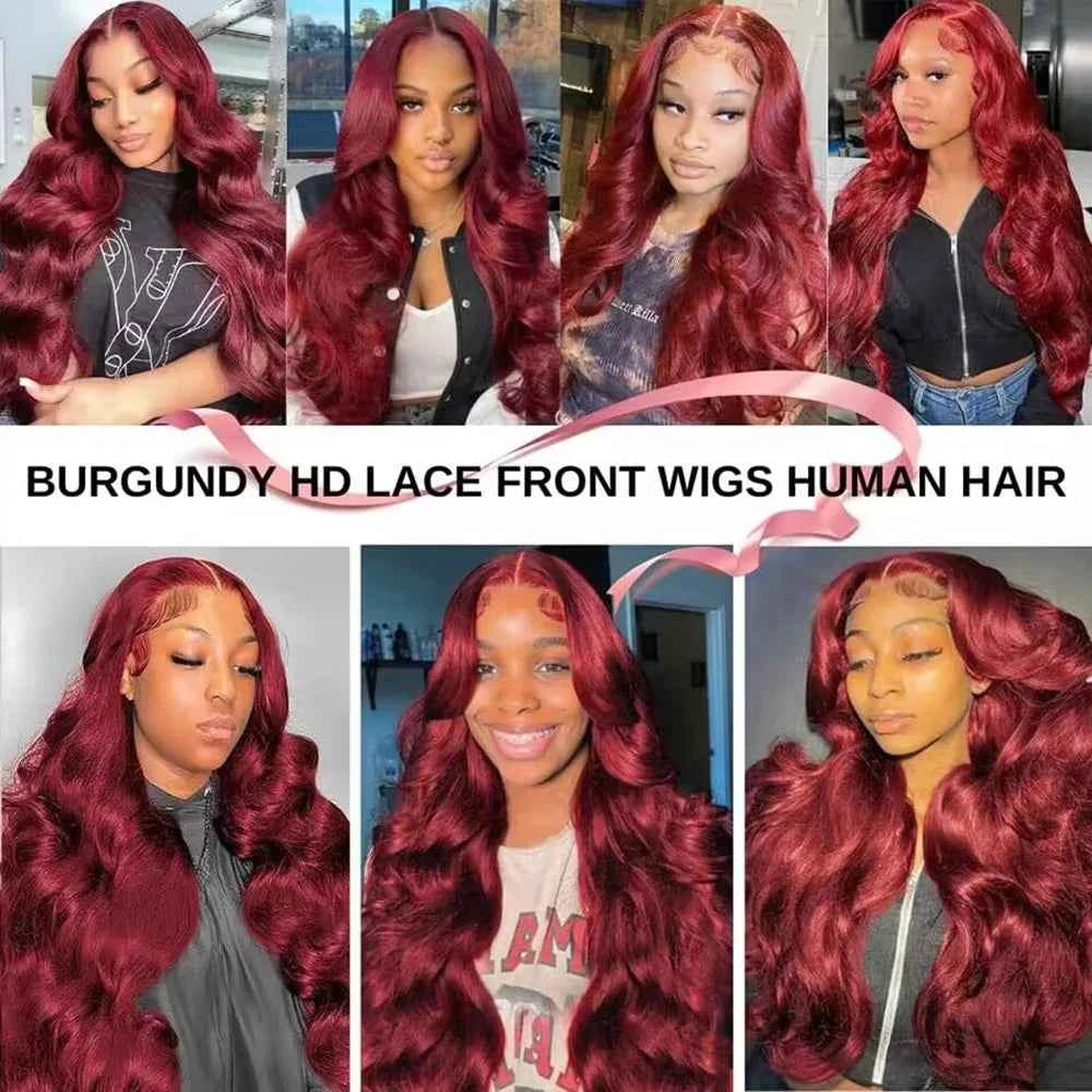 Lace Front Body Wave  Brazilian Human Hair Wigs