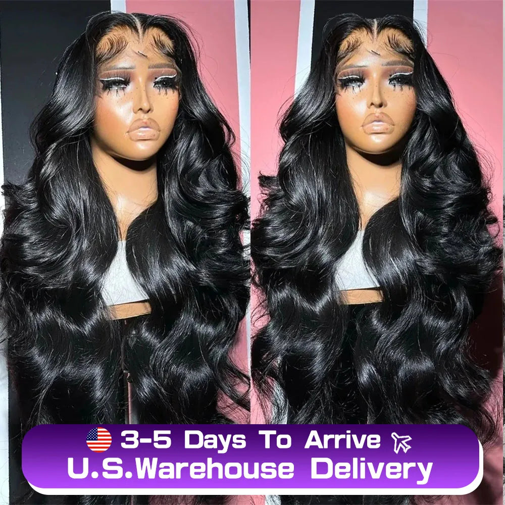 Lace Front  Body Wave Brazilian Human Remy Hair Wigs