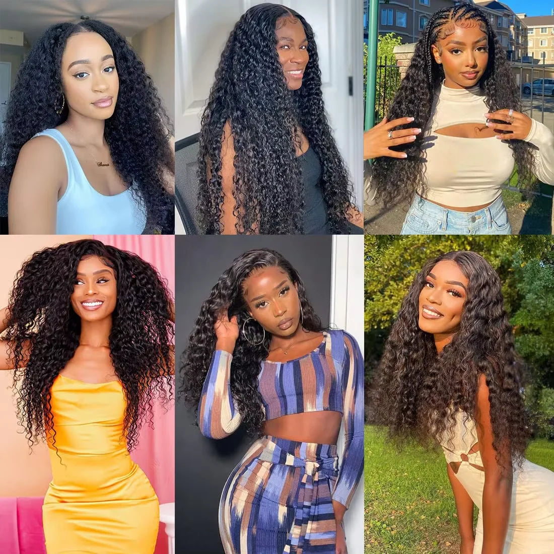 Water Wave Human Hair with Lace Closure – Virgin Human Hair Weave Bundles
