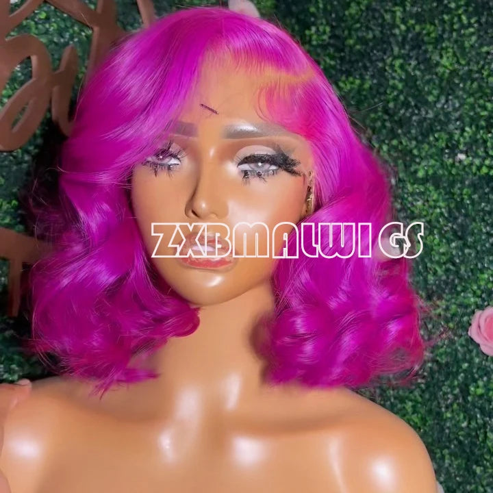 Glueless Synthetic Heat Resistant  Lace Front Loose Wave Wigs