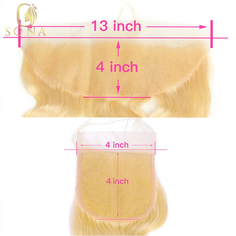 Honey Blonde Highlight Bundles Deep Curly Human Remy Hair Weave