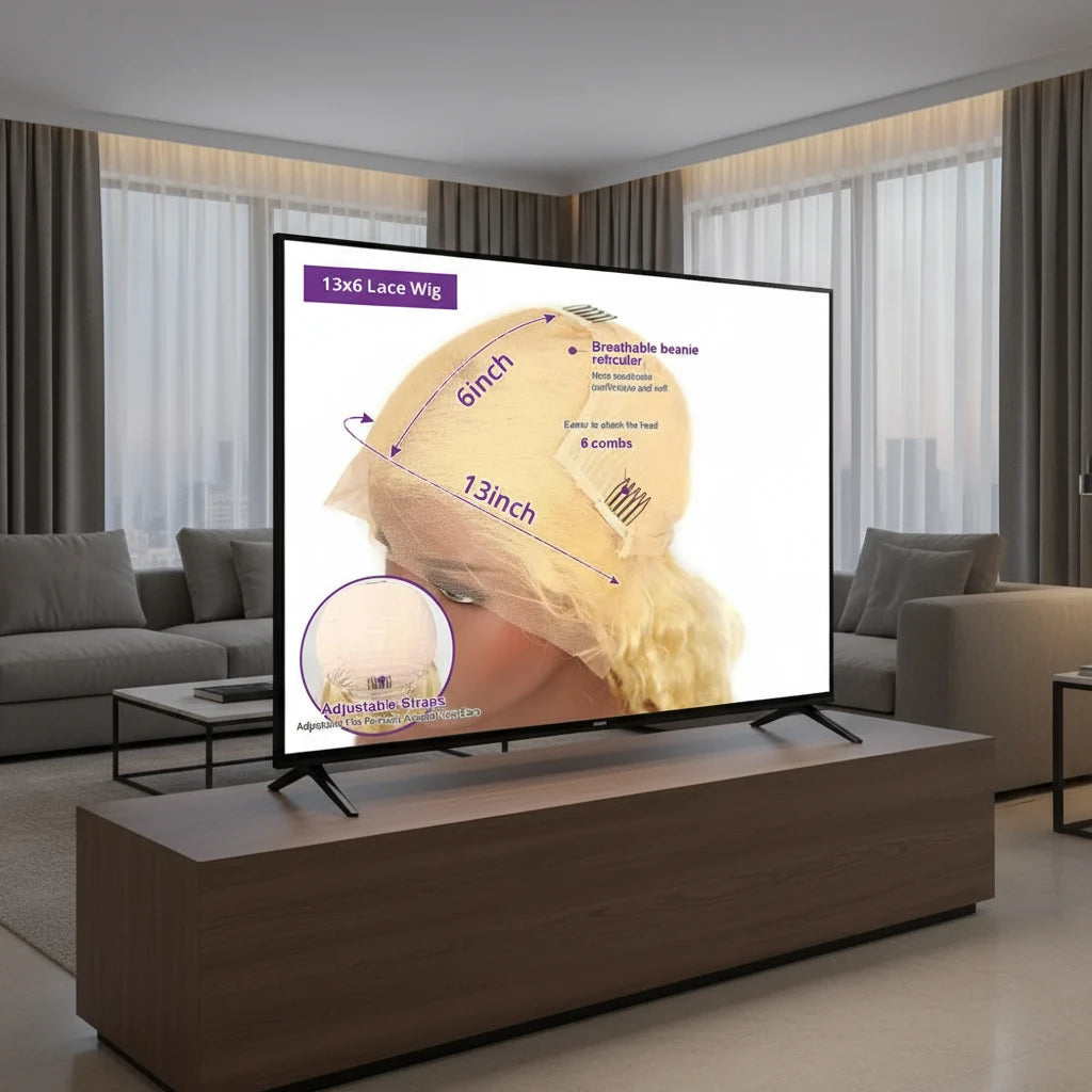 Lace Front Yellow Human Hair Body Wave Wig