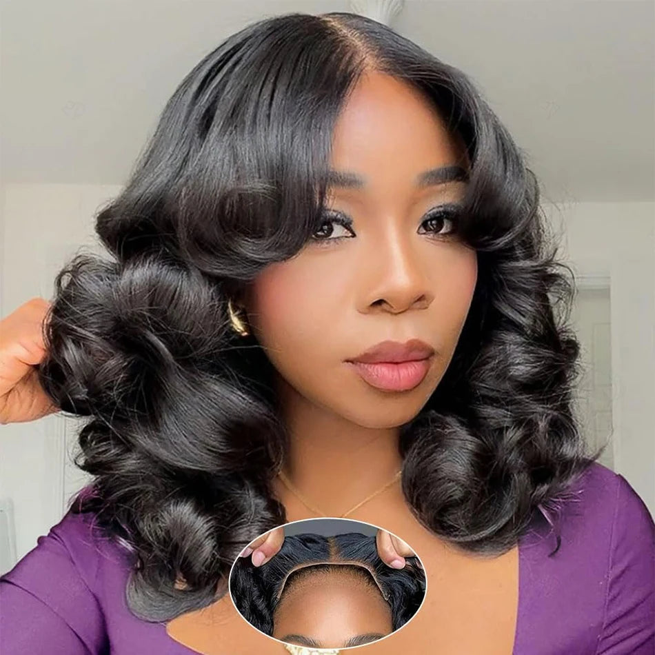 Transparent Peruvian body wig by JNETTE CHANEL, glueless HD lace wig for natural-looking hair extensions and full coverage.