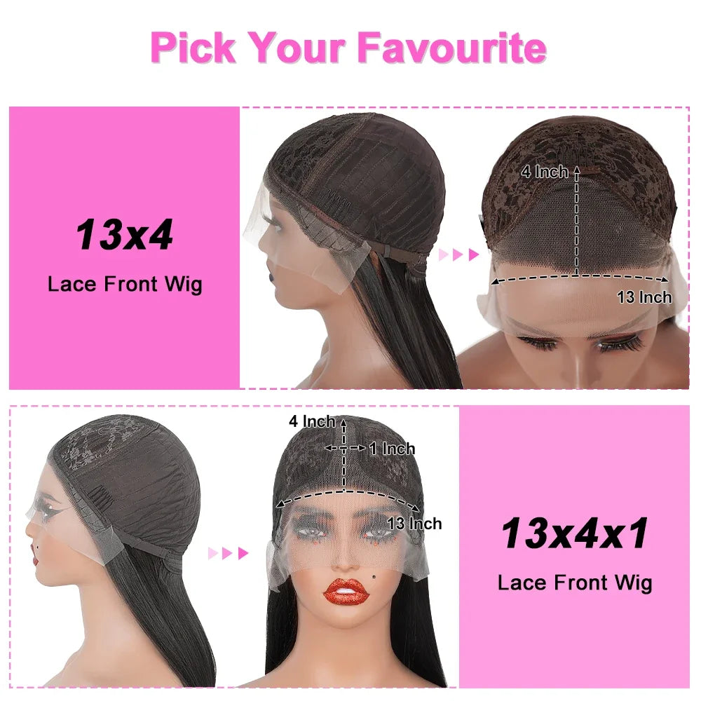Synthetic Glueless Lace Front  Body Wave Highlight Wigs