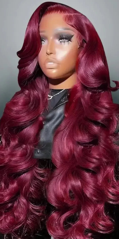 Glueless Lace Front HD Prepluck Synthetic Body Wave Wig