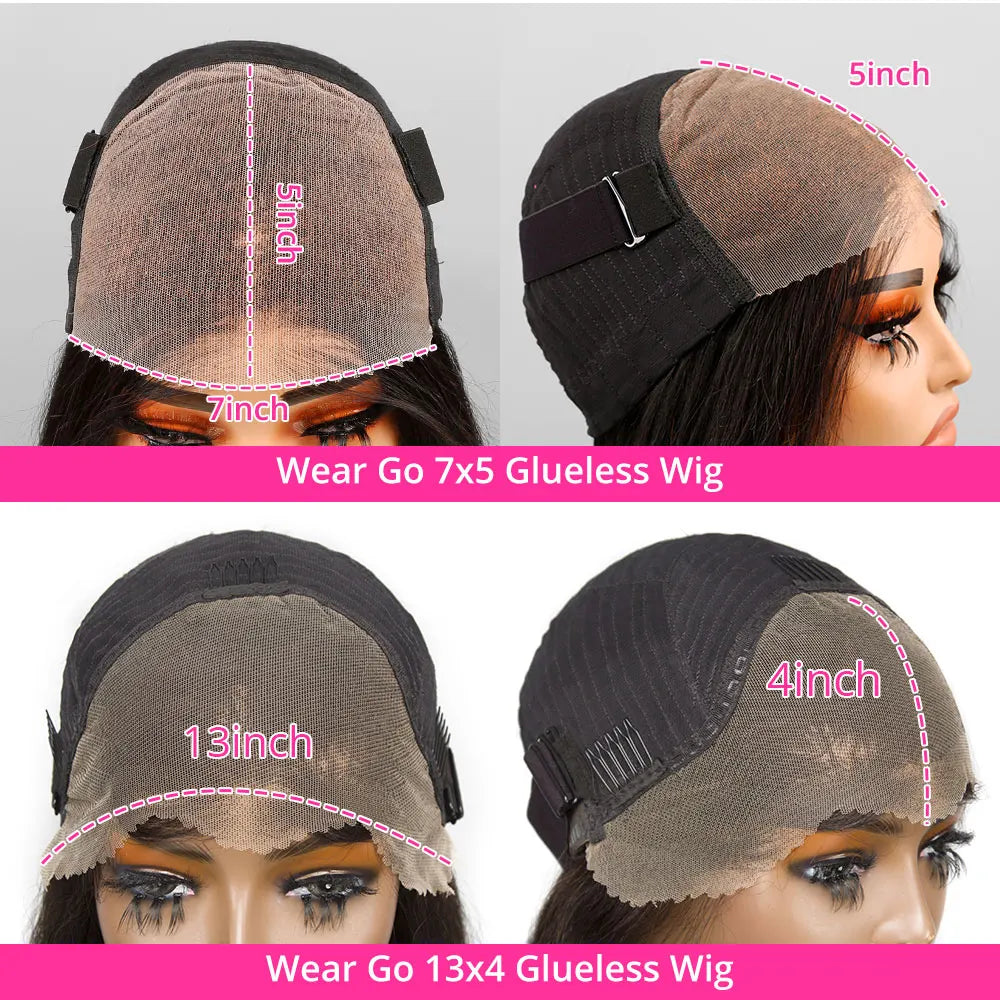 Glueless Lace Front Preplucked Human Hair Body Wave Short Bob Wigs