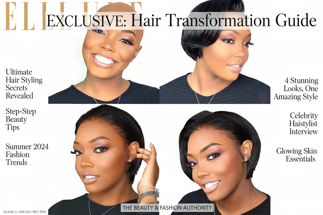 JNETTE CHANEL pixie cut transparent lace front Brazilian human hair wig, showcasing short style and natural lace front detail.