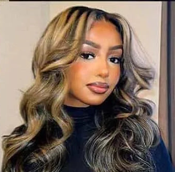 Glueless  Lace Front Pre Plucked  Virgin Human Hair Wigs
