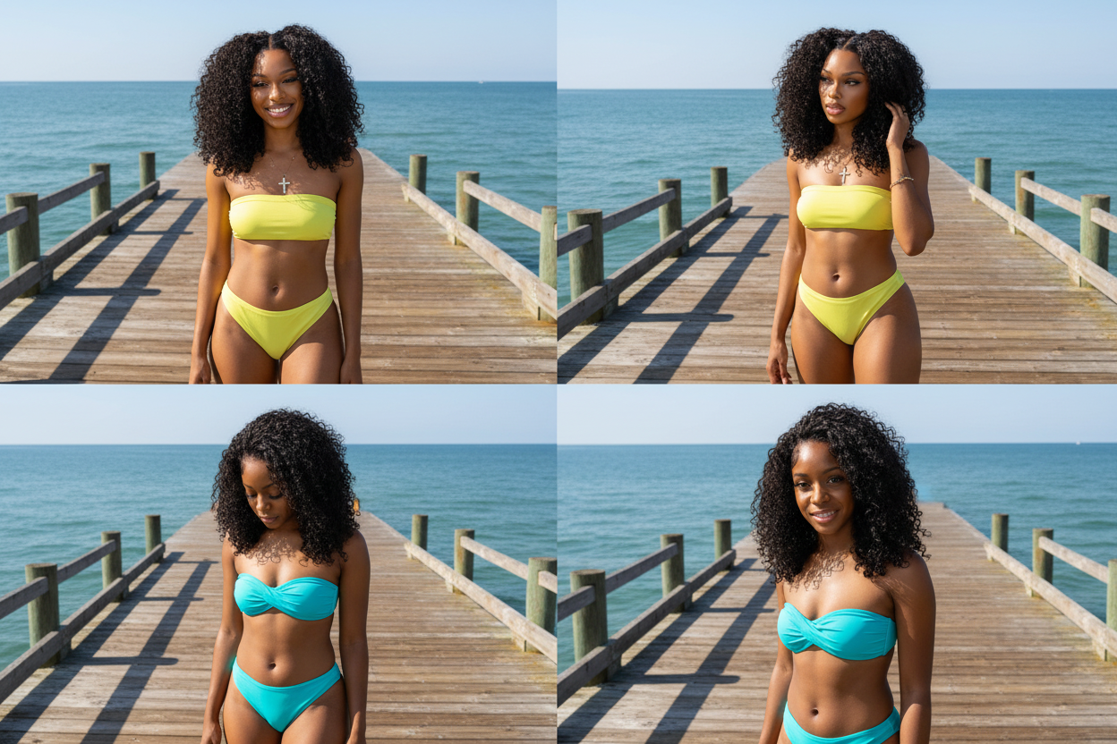 JNETTE CHANEL glueless kinky curly lace front human hair wig with pre-plucked hairline, styled with natural curls.