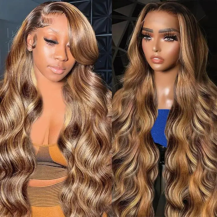Lace Front  Body Wave Brazilian Human Remy Hair Wigs