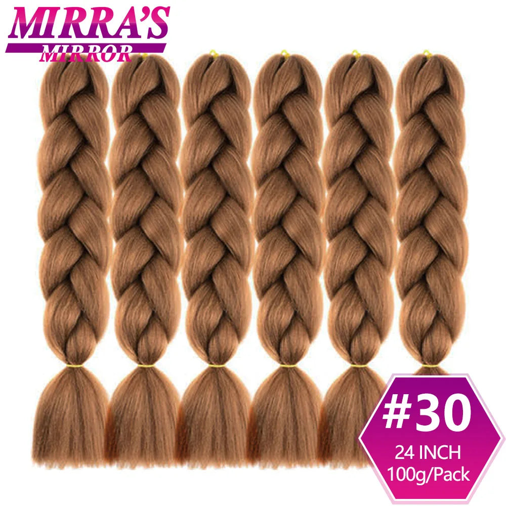 Ombre Synthetic Jumbo Braiding Hair Extensions (Bulk)