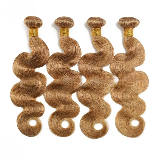 Ombre Body Wave Human Raw Indian Hair Bundles Hair Extensions